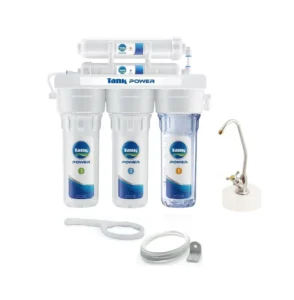 فلتر مياه 5 مراحل Tank Power مع خزان - WaterFilter.ma المغرب
